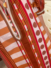 Cinnamon Stripe Shift Dress