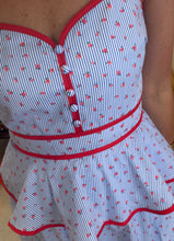 Rosebud Peplum Dress