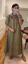 Painted Gingham Oasis Dress