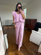 Glamour Pink High Waisted Pants