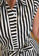Black and White Stripe Dress