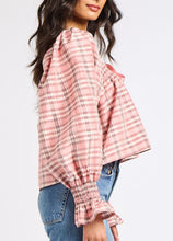 Women’s Jesse Top-Sugarplum Plaid