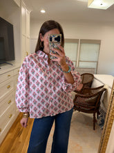 London Floral Button Up