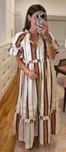 Vintage Stripe Charlotte Dress