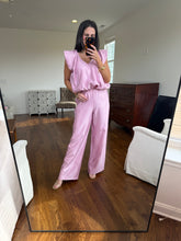 Glamour Pink Bubble Hem Blouse