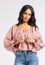 Women’s Jesse Top-Sugarplum Plaid