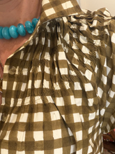 Painted Gingham Oasis Dress