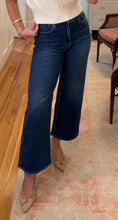 High Rise Wide Leg Cropped Jean