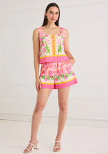 The Romy Short- Pink Tapestry Bloom