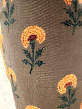 Olive Block Print Pant