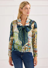 The Cassie Shirt- Mosaic Meadow