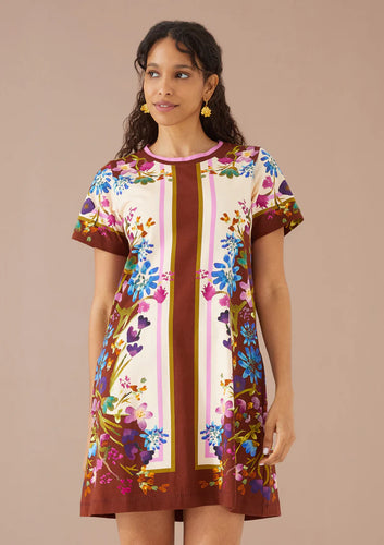 Charlie Dress- Prairie Cinnamon Floral