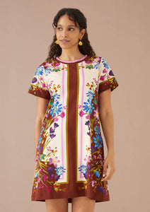 Charlie Dress- Prairie Cinnamon Floral