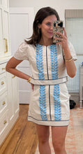 Emmy Skirt Set- Leafy Columns