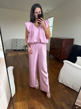 Glamour Pink Bubble Hem Blouse