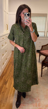 Olive Bandana Dress