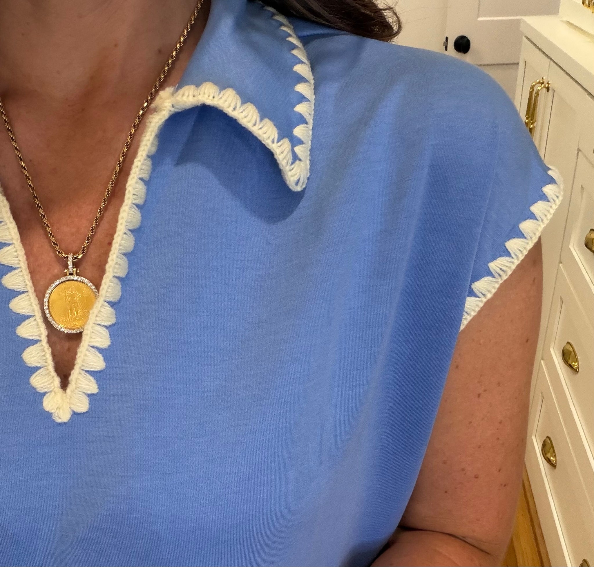 Blue Butter Dress
