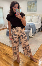 Taupe Floral Pant