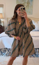 Daisy Dress- Rose Stripe