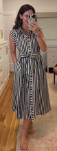Black and White Stripe Dress