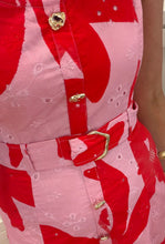 Eyelet Palm Dress