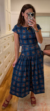 Camellia Plaid Porcelain Skirt Set