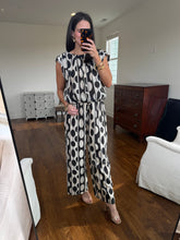 Oval Dot Print Pants