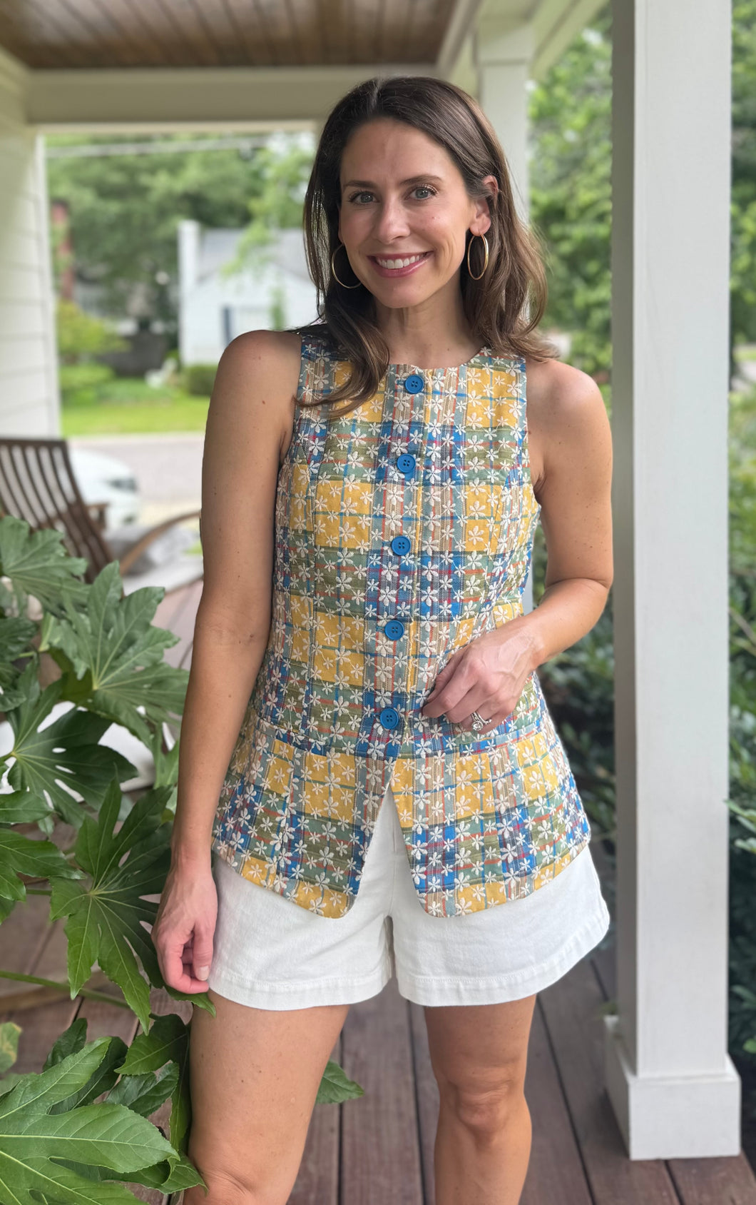 Women’s Embroidered Vest