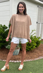 Women’s Beige Caroline Top