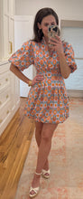 Floral Bubble Hem Dress