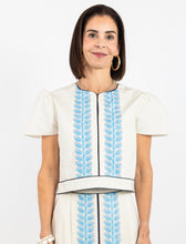 Emmy Skirt Set- Leafy Columns