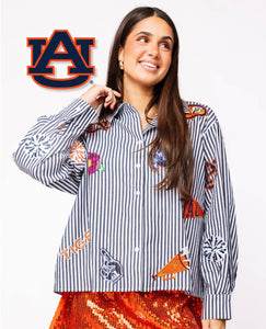 Auburn Logo Button Down Shirt