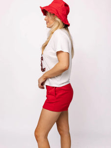 Alabama Sequin Flower Tee
