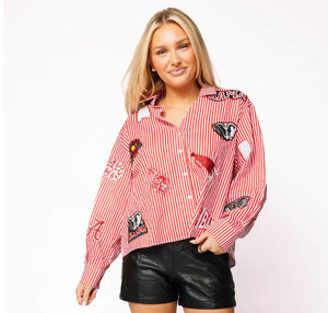 Alabama Logo Button Down Shirt