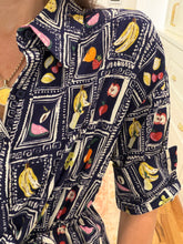 Italian Fruit Shirt Dress