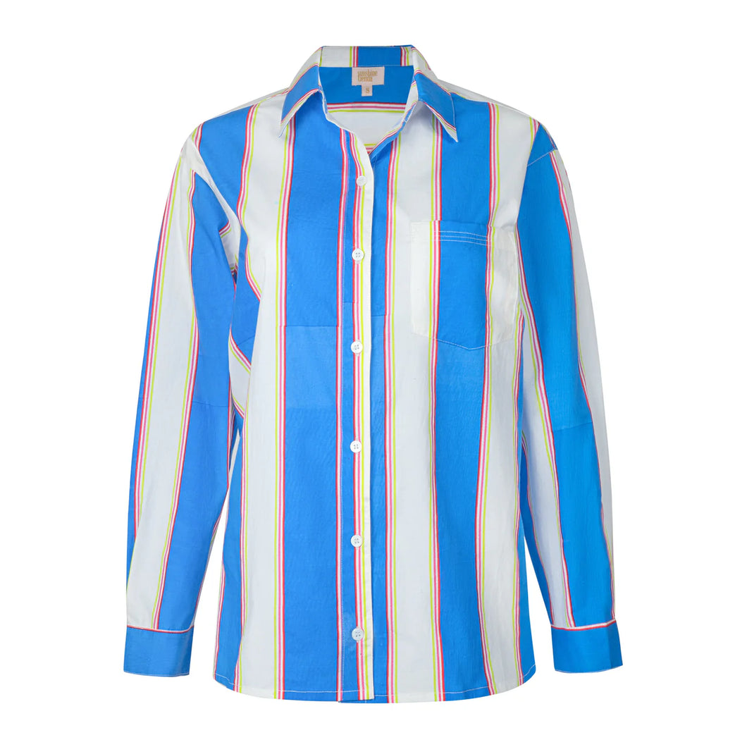 Cabana Stripe Bermuda Button Down