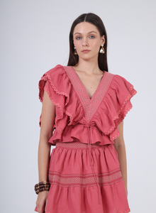 Lima Top-Rosewood