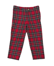 Red Holiday Plaid Pants
