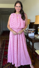 Pink Polkadot Pants Set