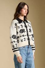 Alamere Sweater- Cream & Black