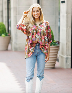Hayes Puff Sleeve Tunic