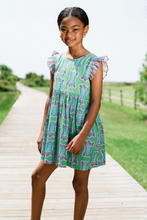 Logan Dress- Green Tiger
