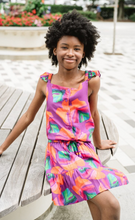 Claire Set- Violet Top & Skirt