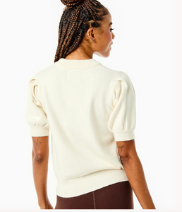 Locust Active Sweater- Cream