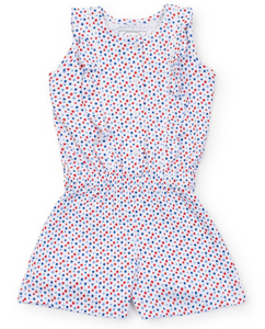 Lola Romper- Star Spangled Print