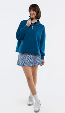 Morgan Quarter Zip- Porcelain Blue