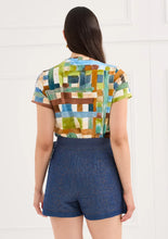 The Vera Skort- Quilted Denim