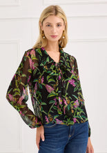 The Cassie Shirt-Butterfly Garden