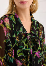 The Cassie Shirt-Butterfly Garden
