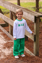 Christmas Tree Applique Pants Set